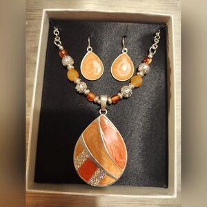 Necklace and Earrings Set